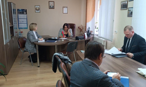 Заместитель Министра связи и информатизации Анна Рябова посетила с рабочим визитом Лунинец